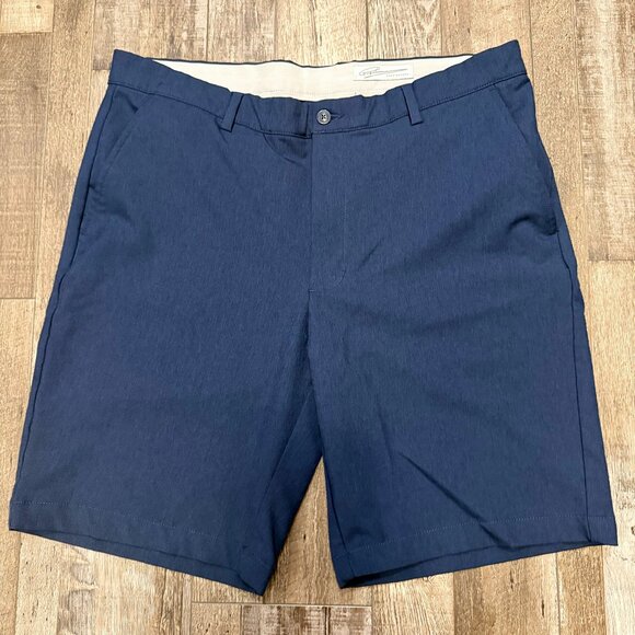Greg Norman Men's Navy Athletic Golf Shorts, Flex-Fit, Size 36, 9" Inseam - Picture 1 of 3
